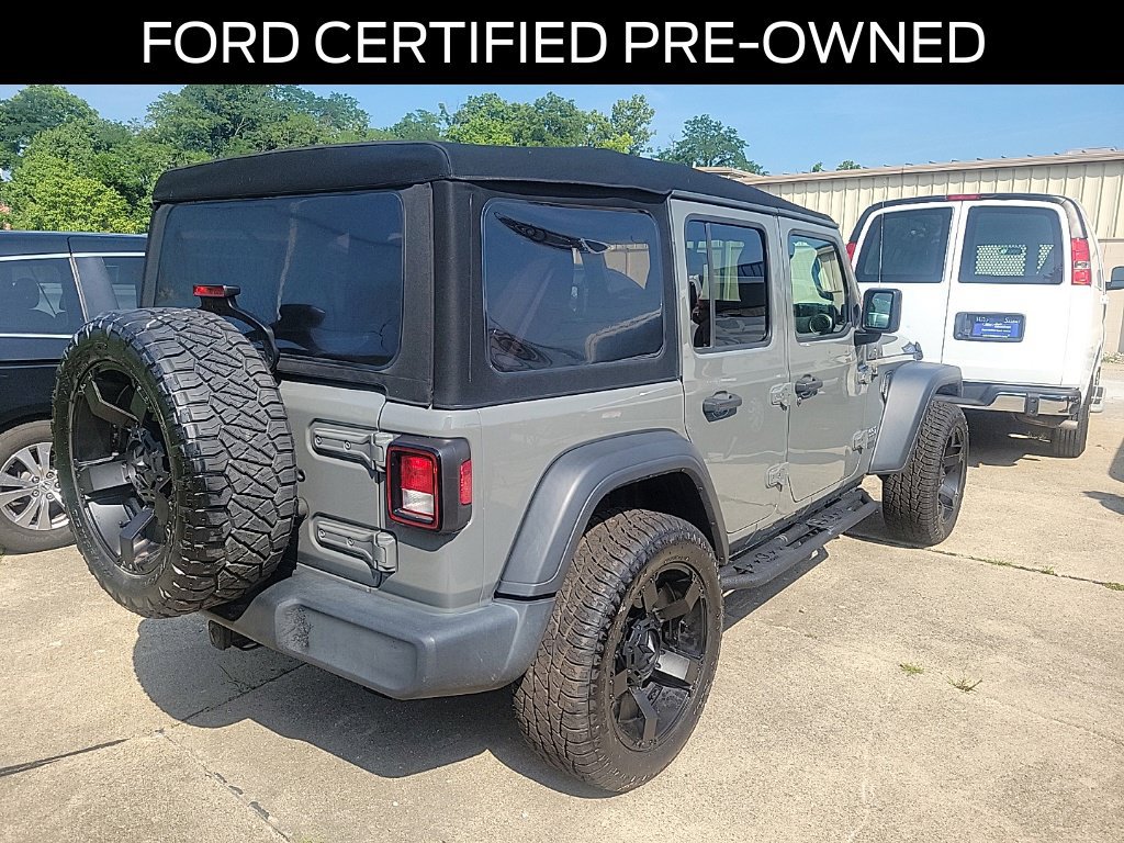 Used 2021 Jeep Wrangler Unlimited Sport AWD/4WD image 4