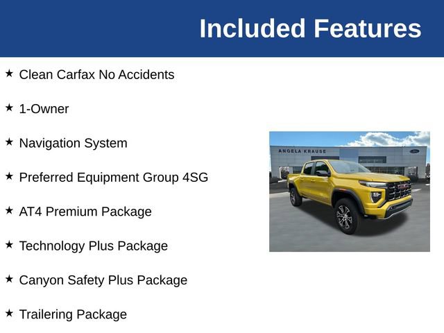 Used 2023 GMC Canyon AT4 w/ AT4 Premium Package AWD/4WD image 5