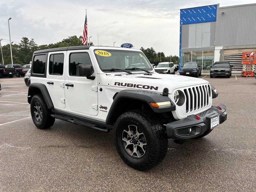 Used 2018 Jeep Wrangler Unlimited Rubicon w/ Dual Top Group AWD/4WD image 1