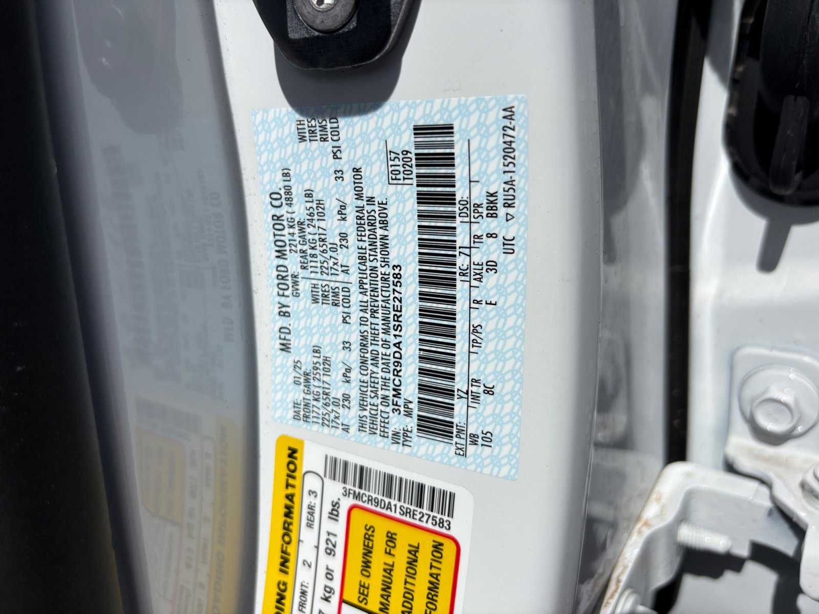 Certified 2025 Ford Bronco Sport Badlands image 24