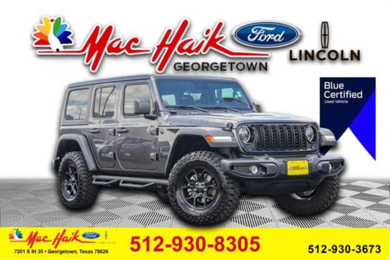 Used 2025 Jeep Wrangler Unlimited Sport