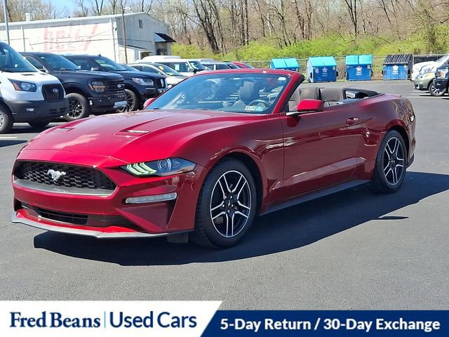 Certified 2019 Ford Mustang Convertible w/ Equipment Group 101A image 2