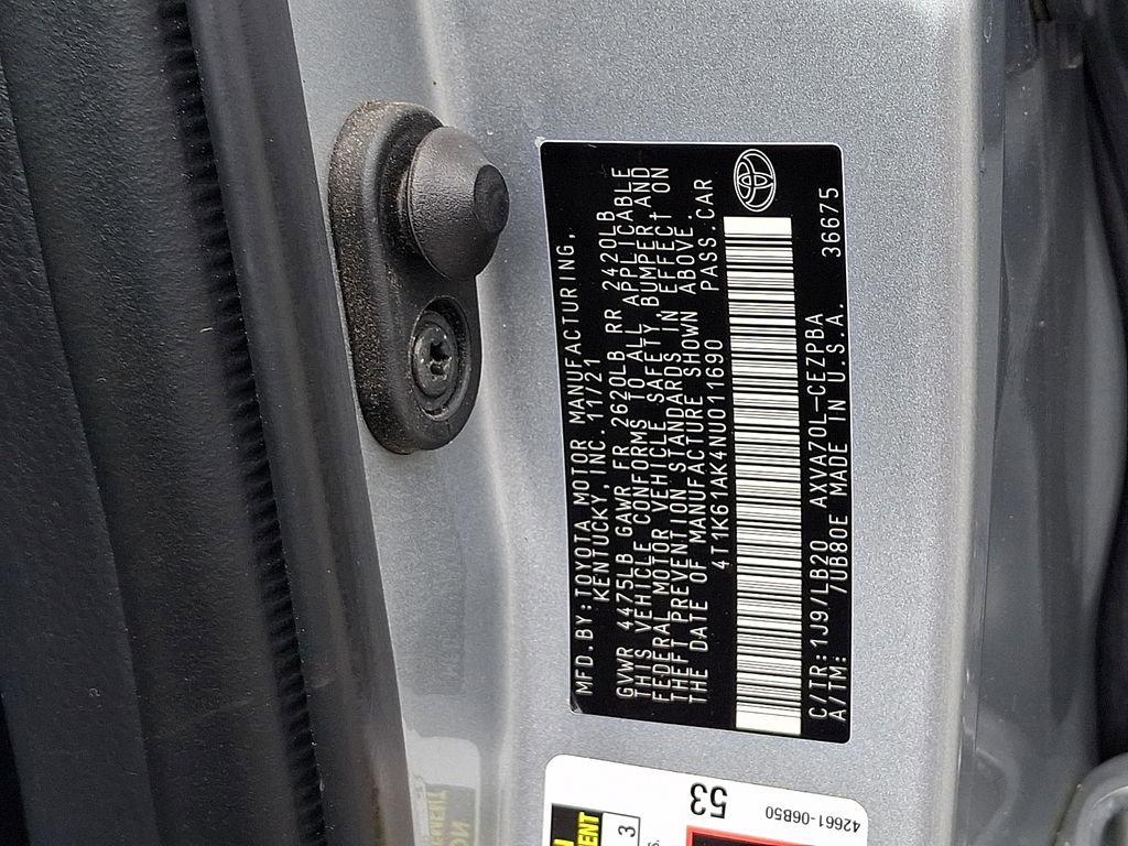 Used 2022 Toyota Camry XSE FWD image 26