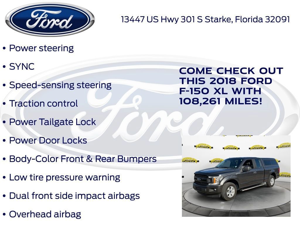 Certified 2018 Ford F150 XL w/ Equipment Group 101A Mid image 32