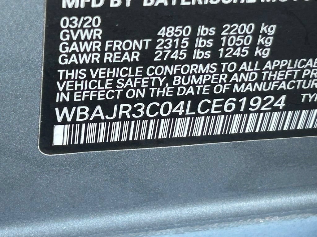 Used 2020 BMW 530i w/ Convenience Package RWD image 44