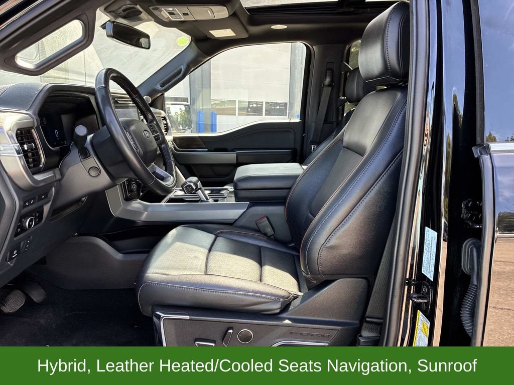 Certified 2024 Ford F150 Lariat w/ Equipment Group 502A High AWD/4WD image 23
