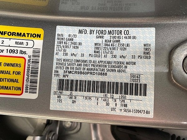 Certified 2023 Ford Bronco Sport Big Bend w/ Convenience Package AWD/4WD image 64