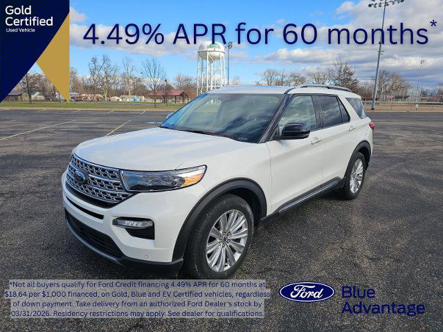 Certified 2022 Ford Explorer Limited w/ Limited Technology Package