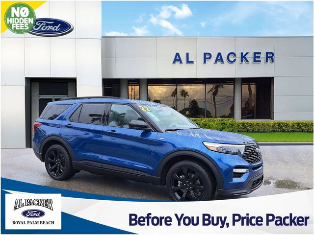 Certified 2022 Ford Explorer ST-Line w/ Class IV Trailer Tow Package image 1