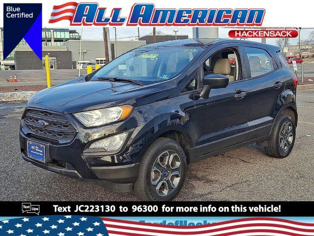 Certified 2018 Ford EcoSport S