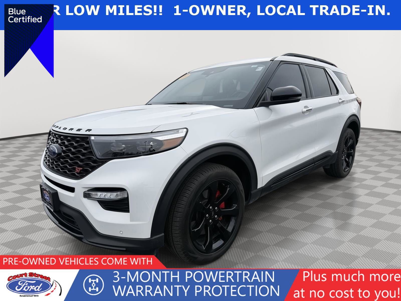 Certified 2023 Ford Explorer ST w/ Equipment Group 401A image 1