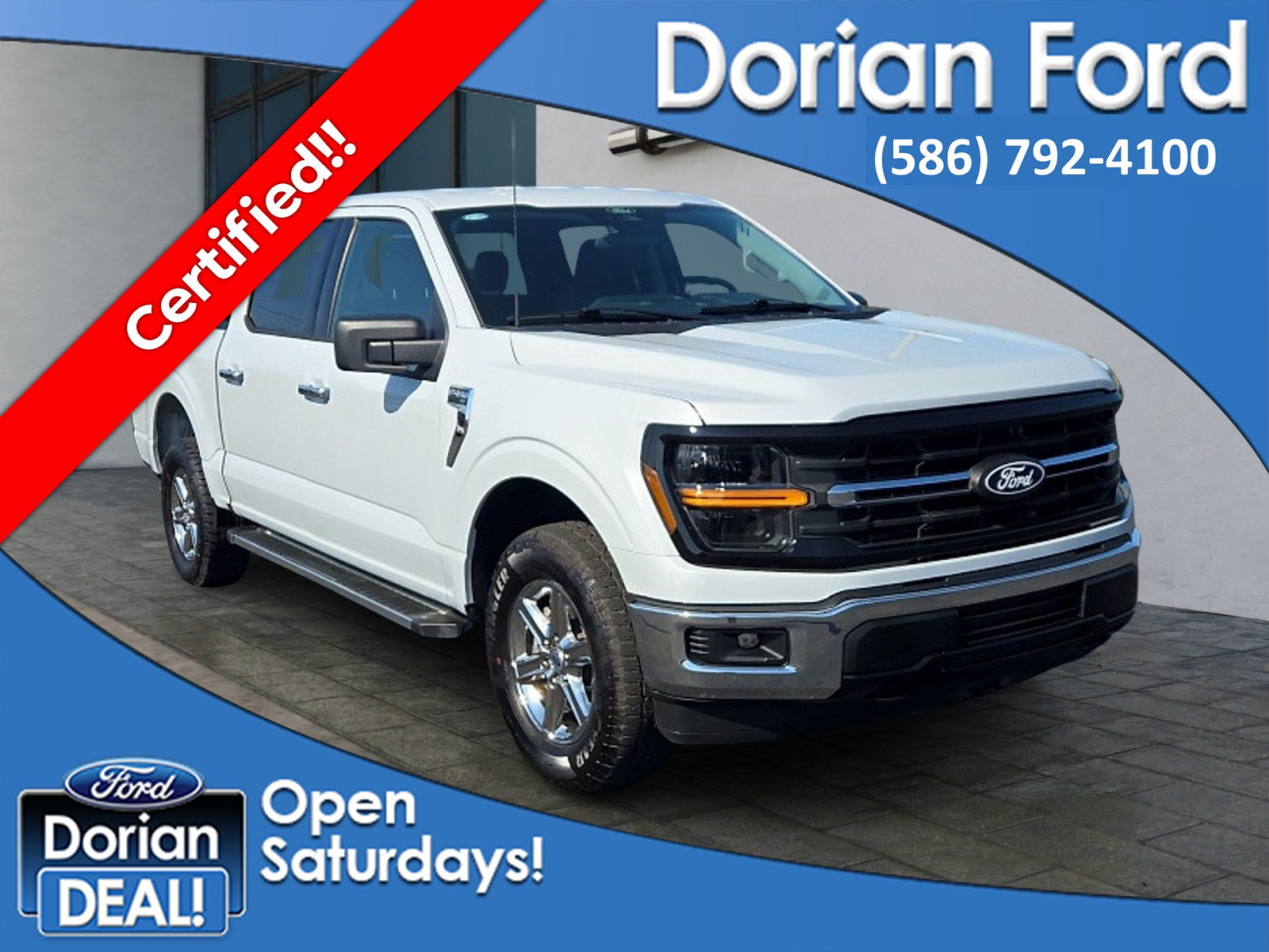 Certified 2025 Ford F150 XLT w/ Equipment Group 301A Standard AWD/4WD image 1