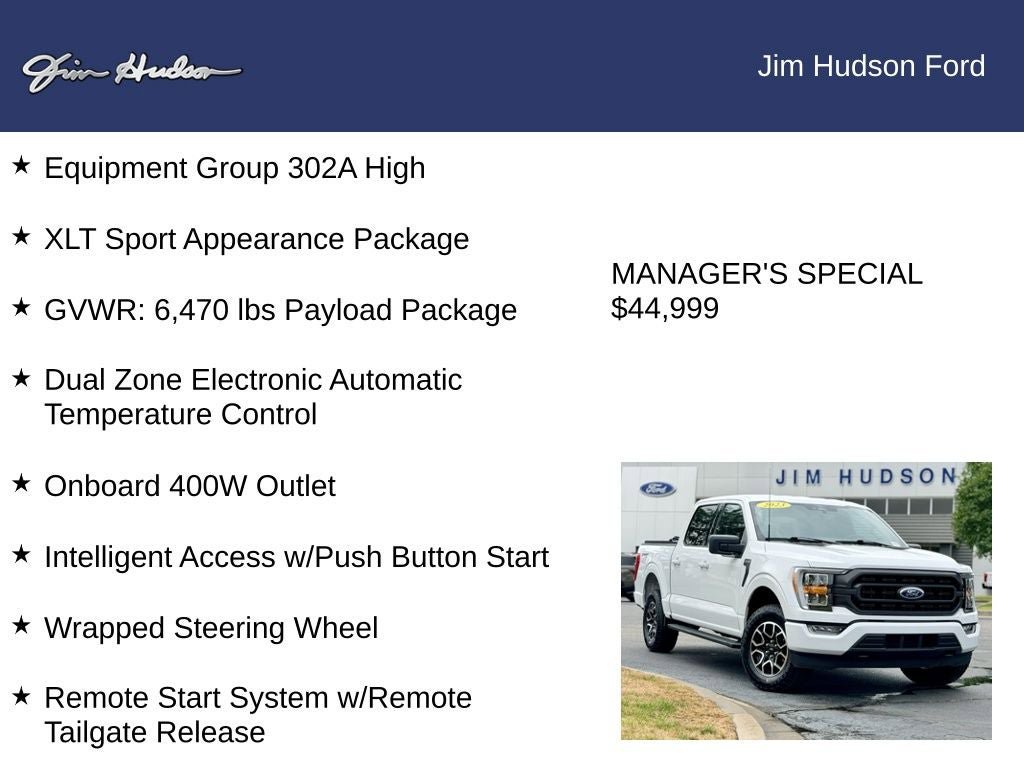 Certified 2023 Ford F150 XLT w/ Equipment Group 302A High AWD/4WD image 12