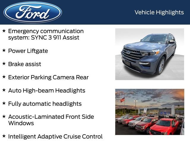 Certified 2021 Ford Explorer XLT w/ Equipment Group 202A AWD/4WD image 9