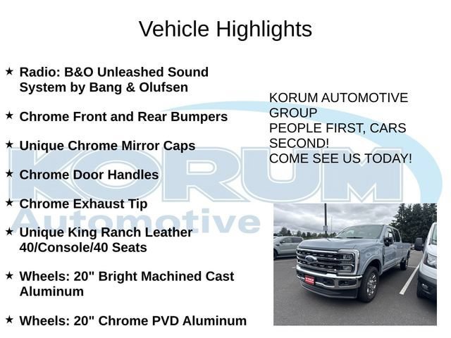 Certified 2025 Ford F250 King Ranch w/ Chrome Package AWD/4WD image 7