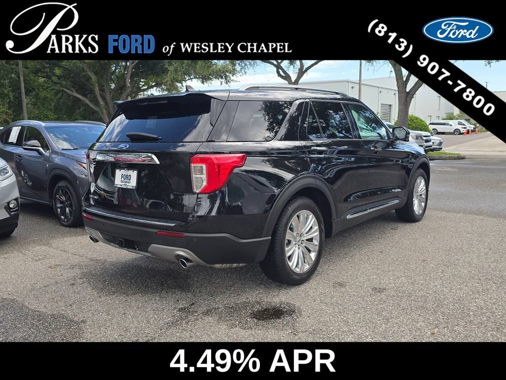 Certified 2023 Ford Explorer Limited w/ Limited Technology Package RWD image 5