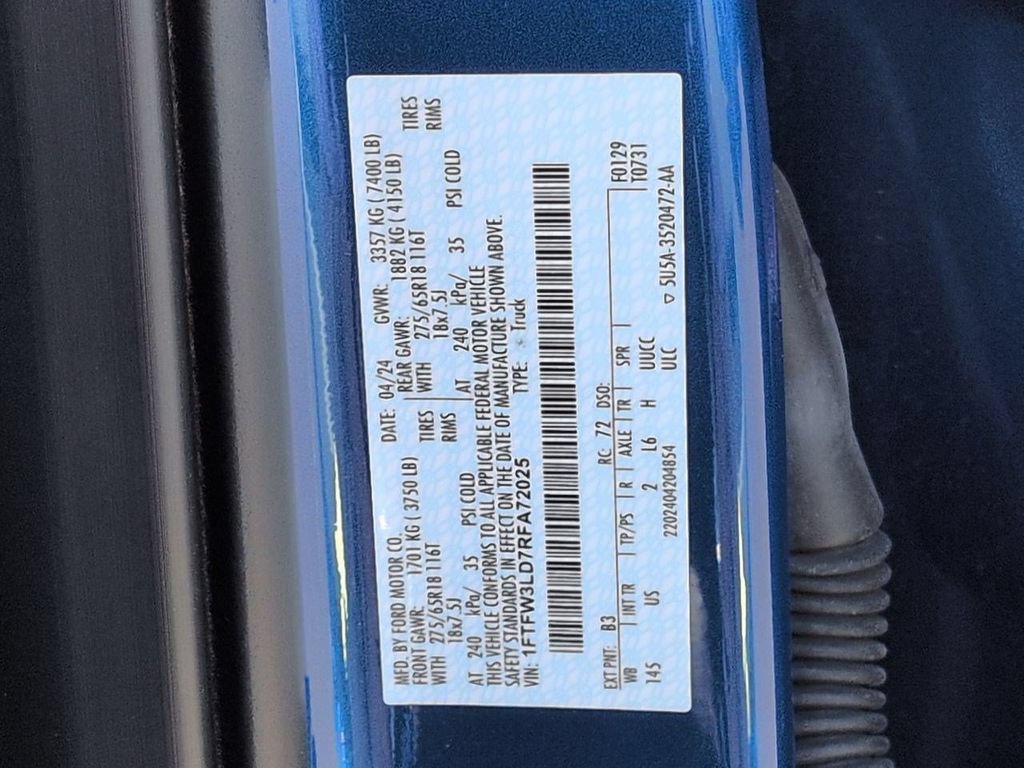 Certified 2024 Ford F150 XLT w/ Mobile Office Package AWD/4WD image 31