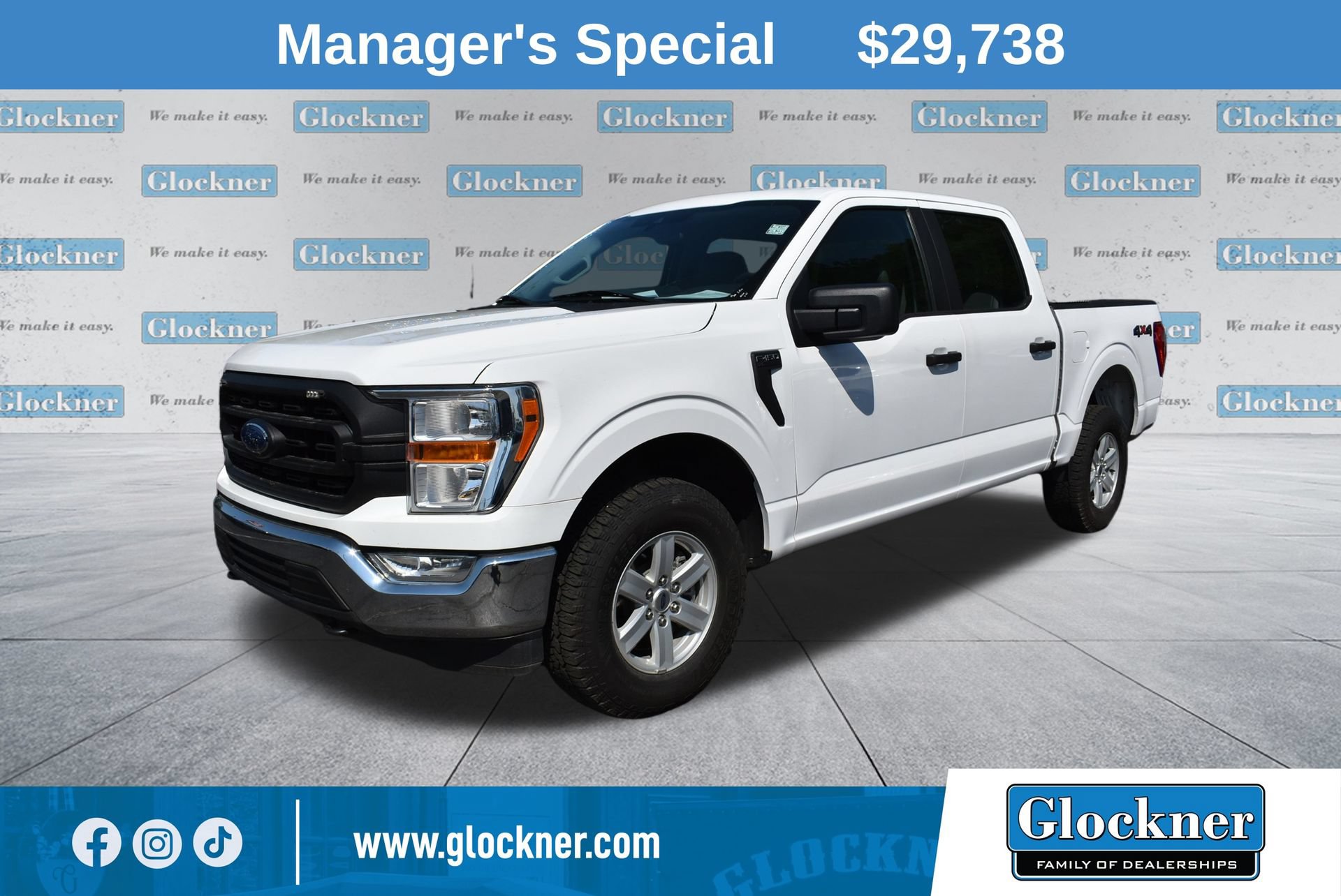 Certified 2021 Ford F150 XL w/ Trailer Tow Package