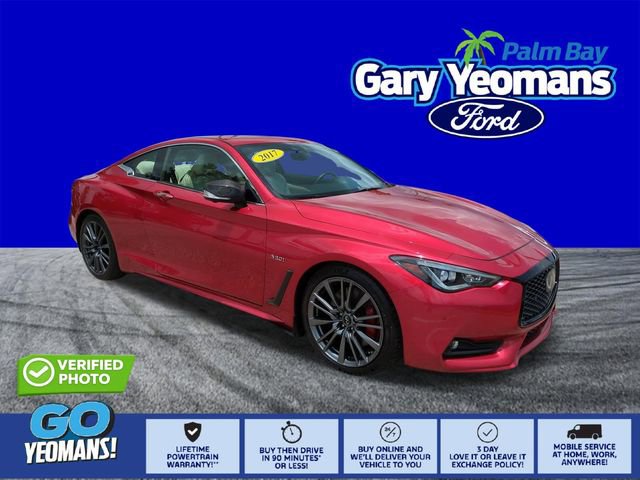 Used 2017 INFINITI Q60 Red Sport 400