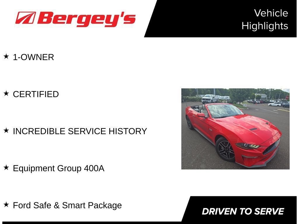 Certified 2019 Ford Mustang GT Premium w/ Ford Safe & Smart Package RWD image 6