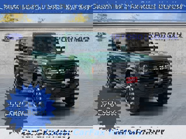 Certified 2023 Ford Bronco Outer Banks w/ Sasquatch Package