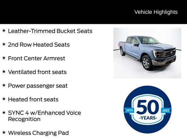 Certified 2023 Ford F150 Lariat w/ Equipment Group 502A High AWD/4WD image 21