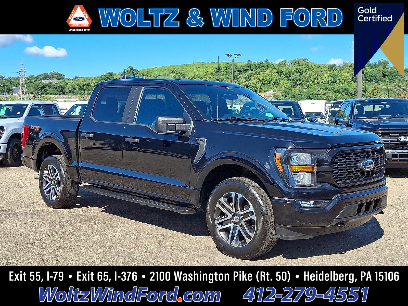 Certified 2023 Ford F150 XL w/ STX Appearance Package