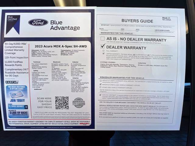 Used 2023 Acura MDX A-Spec AWD/4WD image 29