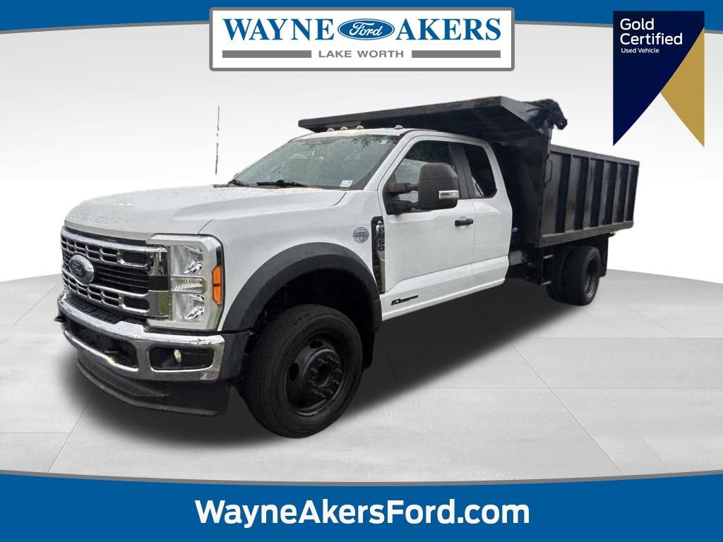 Certified 2023 Ford F550 2WD SuperCab Super Duty w/ XL Chrome Package
