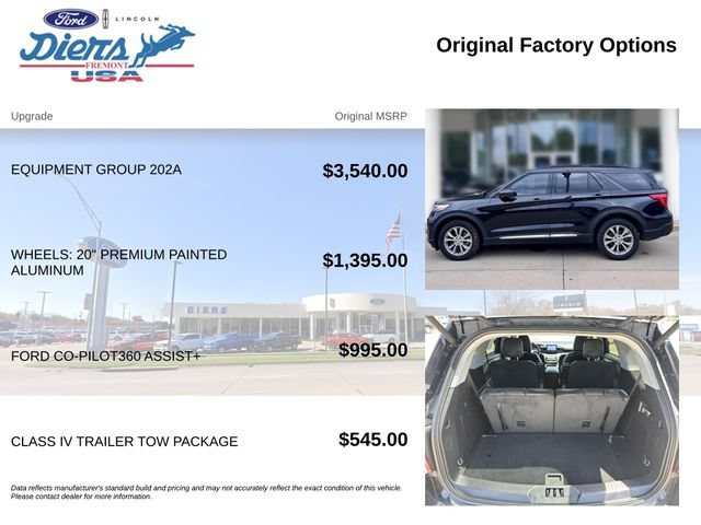 Certified 2024 Ford Explorer XLT w/ Equipment Group 202A AWD/4WD image 14