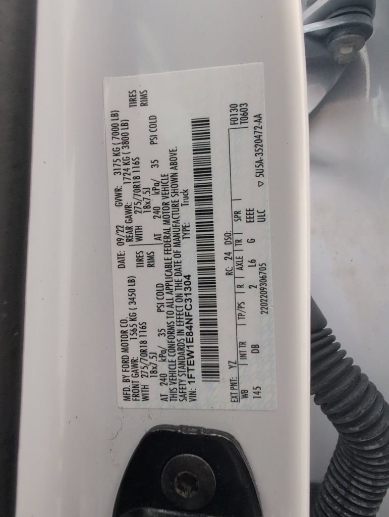 Certified 2022 Ford F150 Tremor AWD/4WD image 40