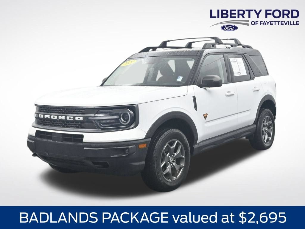 Certified 2021 Ford Bronco Sport Badlands w/ Badlands Package