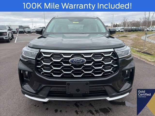 Certified 2025 Ford Explorer Platinum w/ LUX Leather Package AWD/4WD image 4