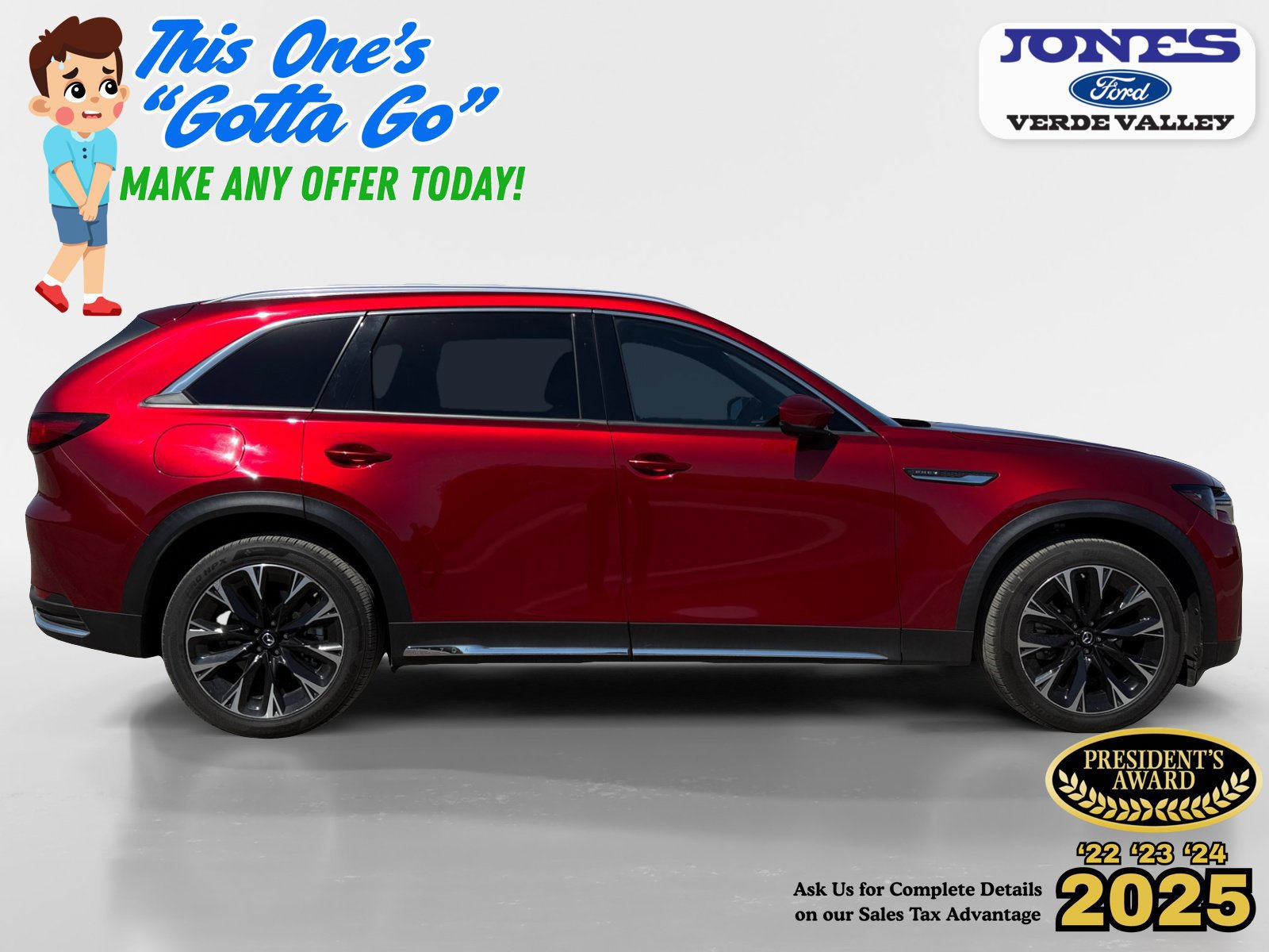 Used 2024 MAZDA CX-90 Plug-In Hybrid w/ Premium Plus AWD/4WD image 8