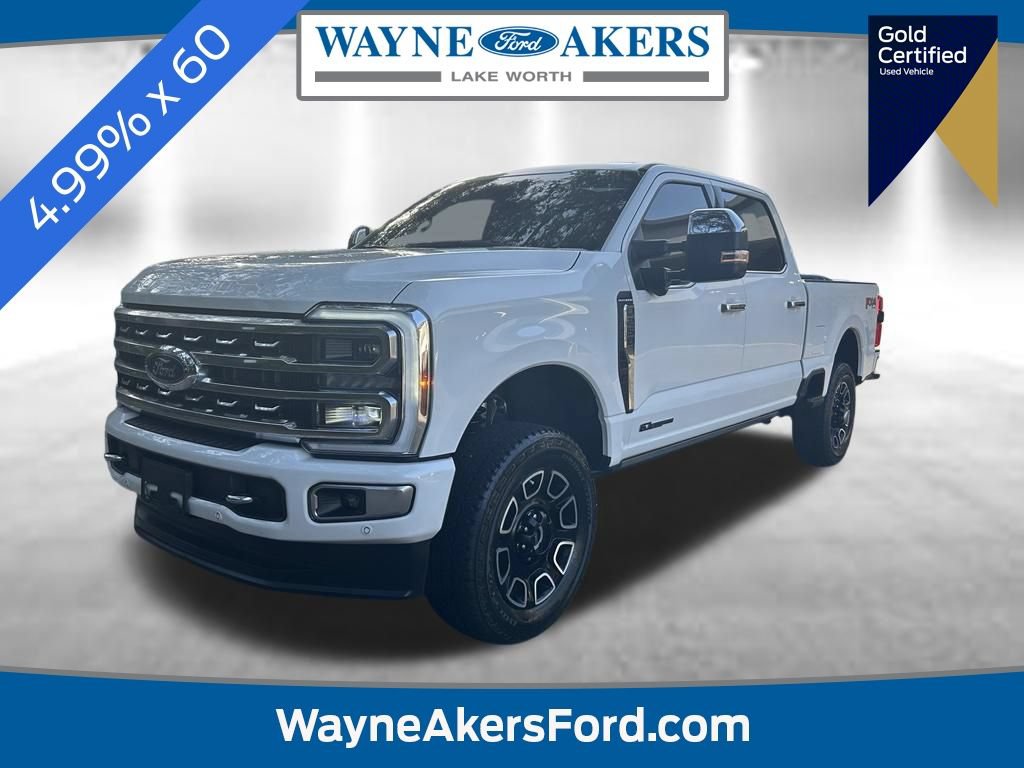 Certified 2024 Ford F250 Platinum w/ FX4 Off-Road Package