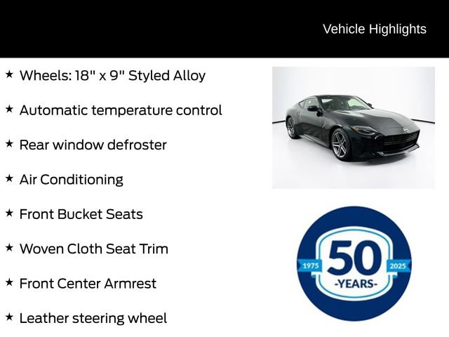 Used 2024 Nissan Z Sport w/ Floor Mat Package RWD image 11
