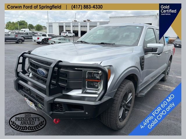 Certified 2023 Ford F150 Lariat w/ Equipment Group 502A High AWD/4WD 360° Tour