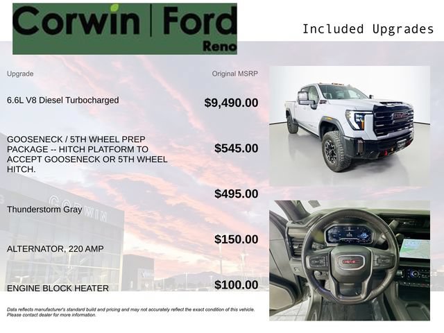 Used 2024 GMC Sierra 2500 AT4X AWD/4WD image 3