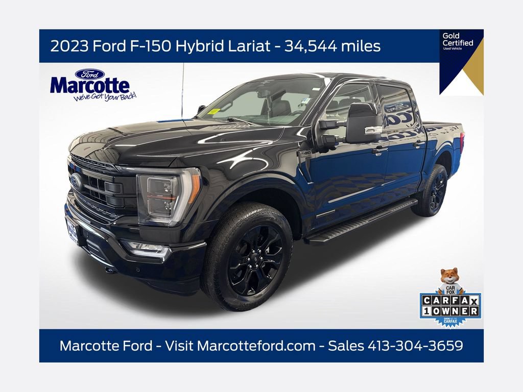 Certified 2023 Ford F150 Lariat w/ Equipment Group 502A High AWD/4WD image 1