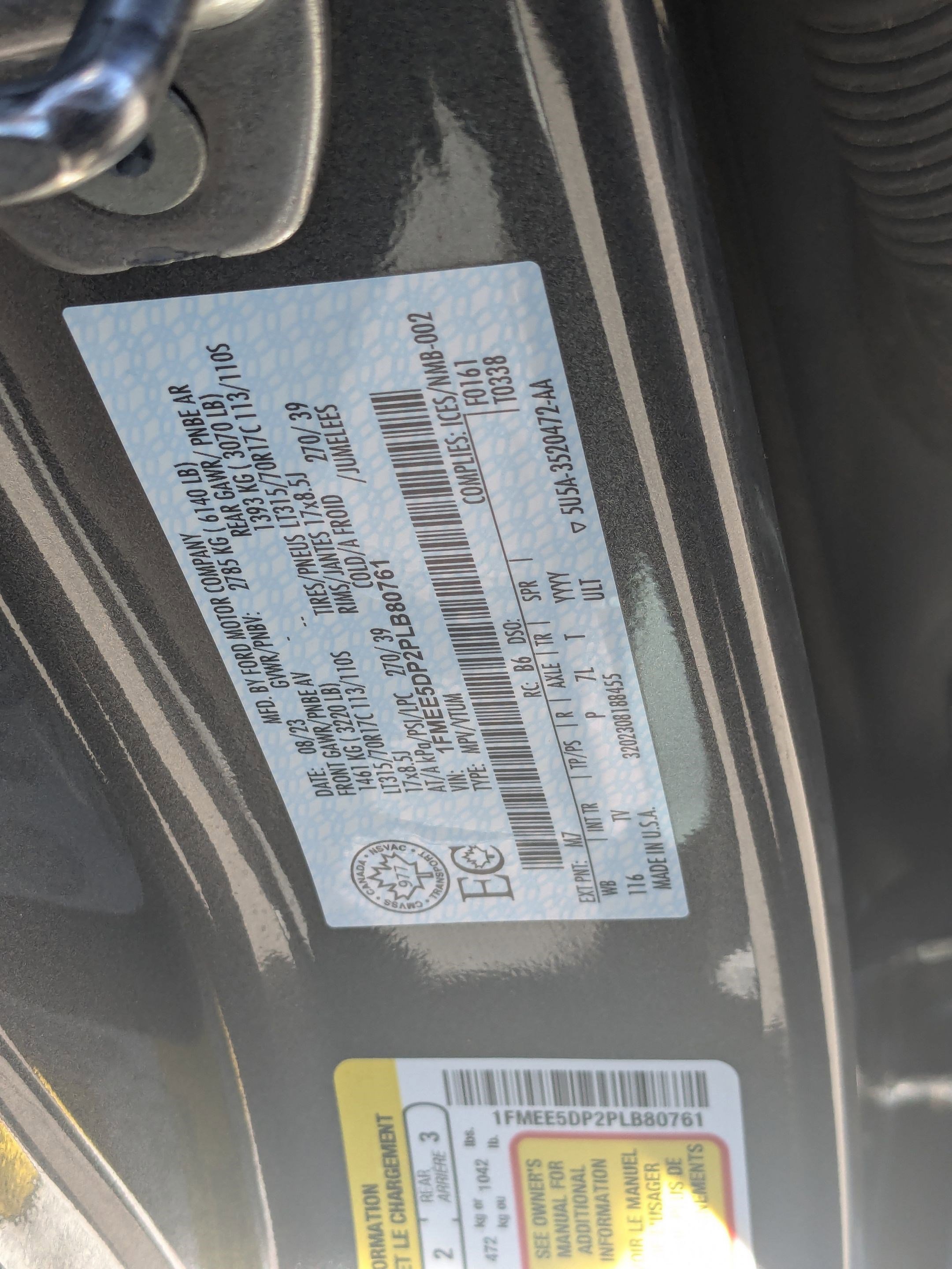Certified 2023 Ford Bronco Wildtrak AWD/4WD image 37