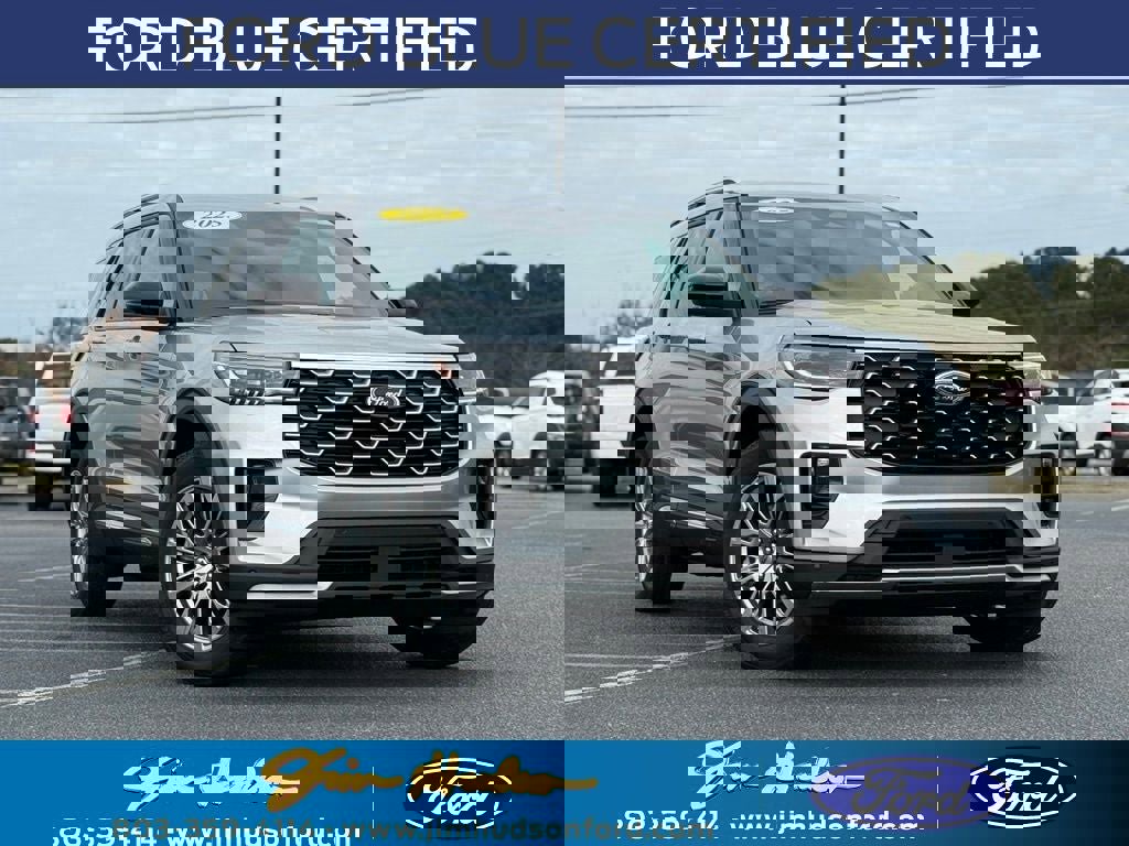 Certified 2025 Ford Explorer Platinum image 1