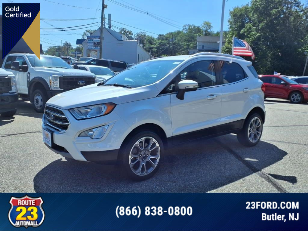 Certified 2022 Ford EcoSport Titanium w/ Interior Protection Package
