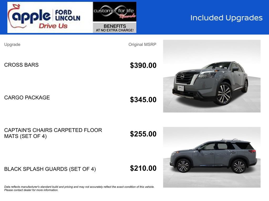 Used 2022 Nissan Pathfinder Platinum w/ Cargo Package image 9