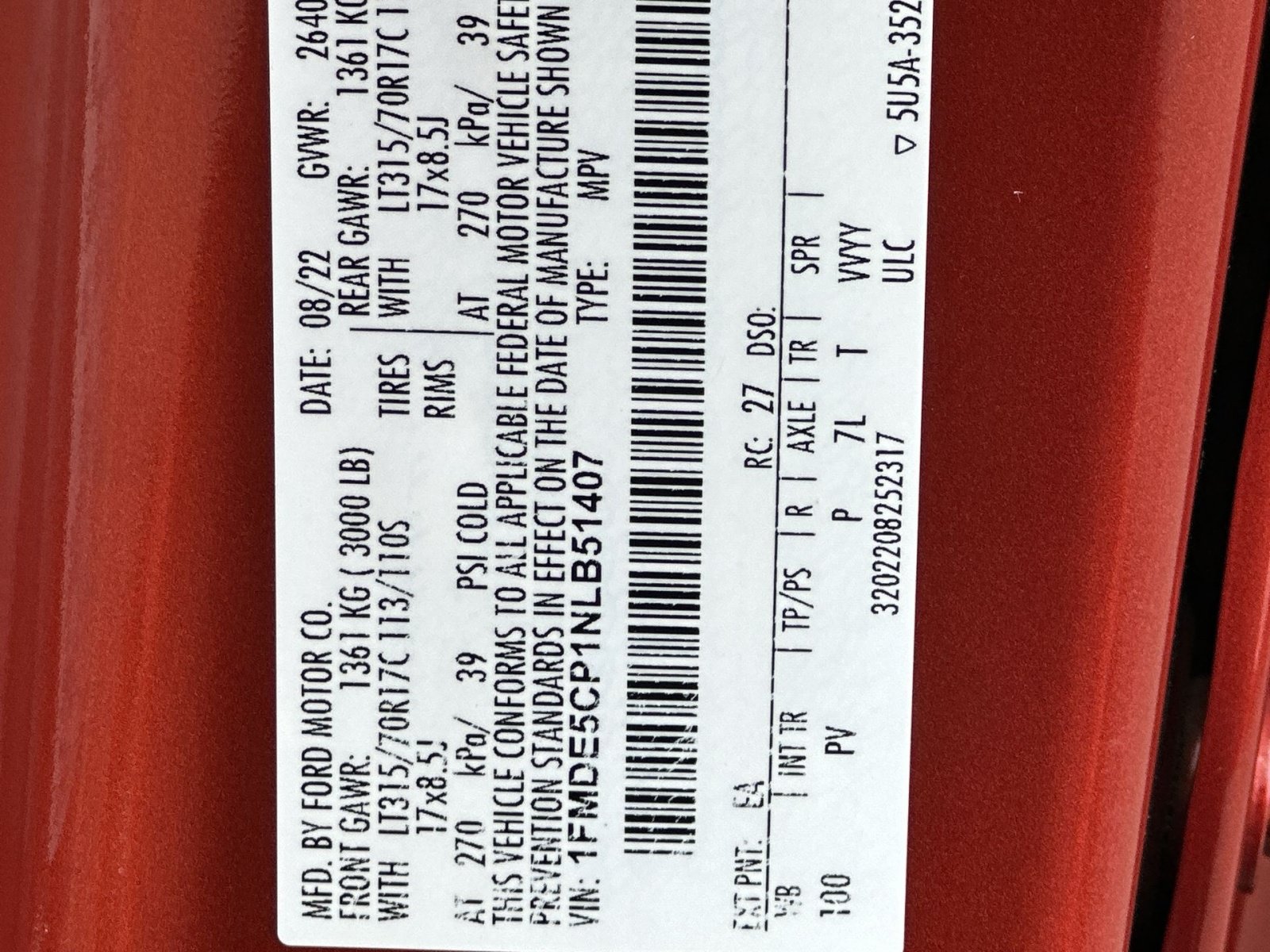 Certified 2022 Ford Bronco Wildtrak AWD/4WD image 29