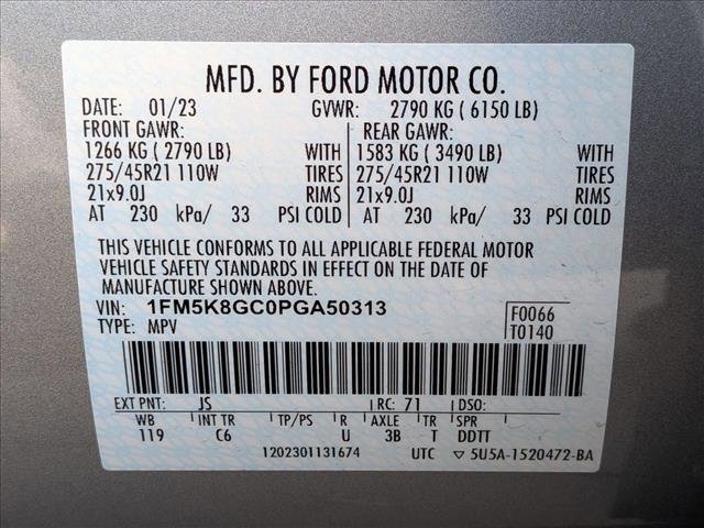 Certified 2023 Ford Explorer ST w/ Equipment Group 401A image 27