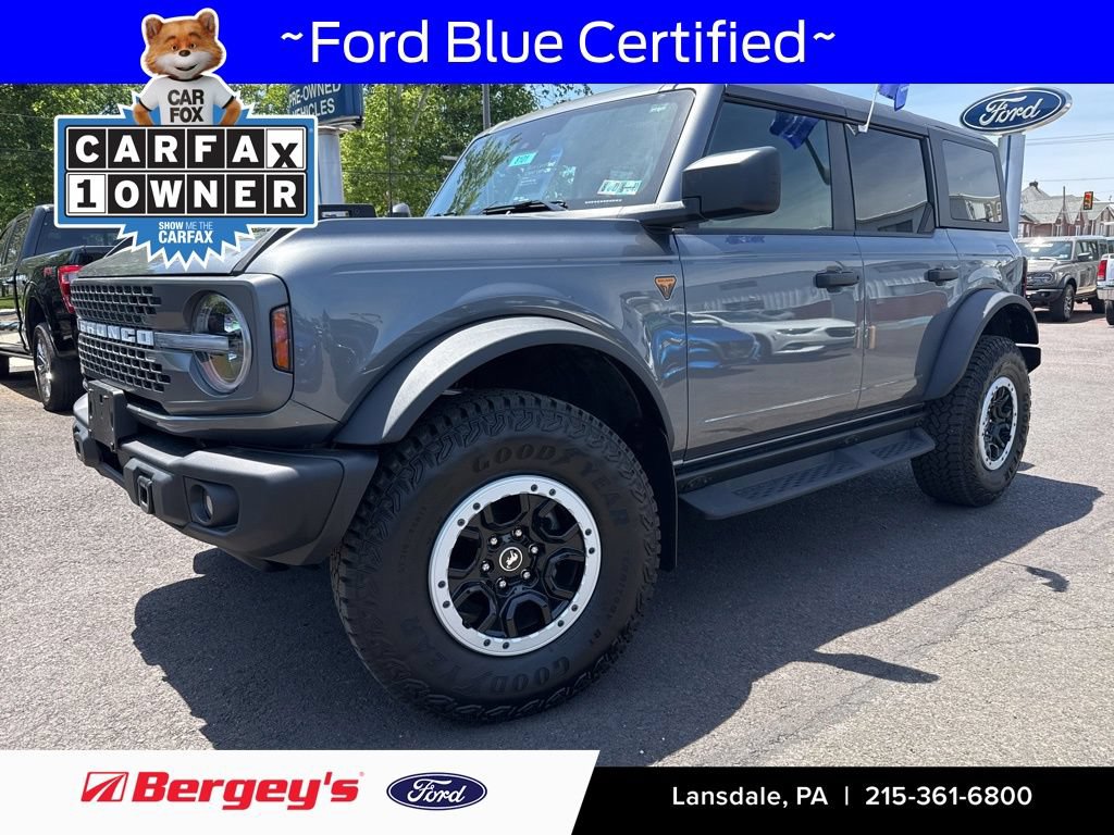 Certified 2025 Ford Bronco Badlands w/ Sasquatch Package AWD/4WD image 1
