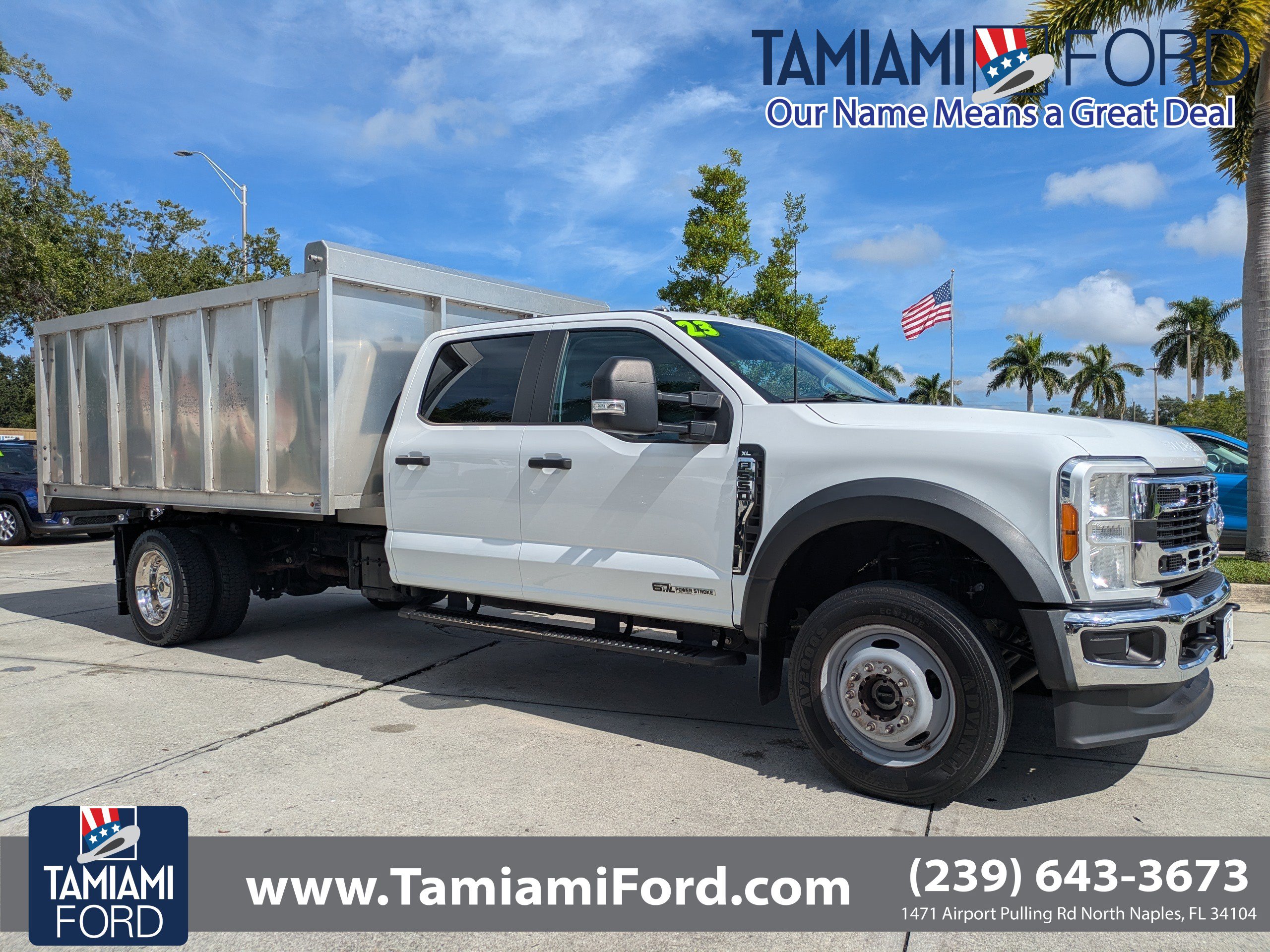 Certified 2023 Ford F550 4x4 Crew Cab Super Duty image 1
