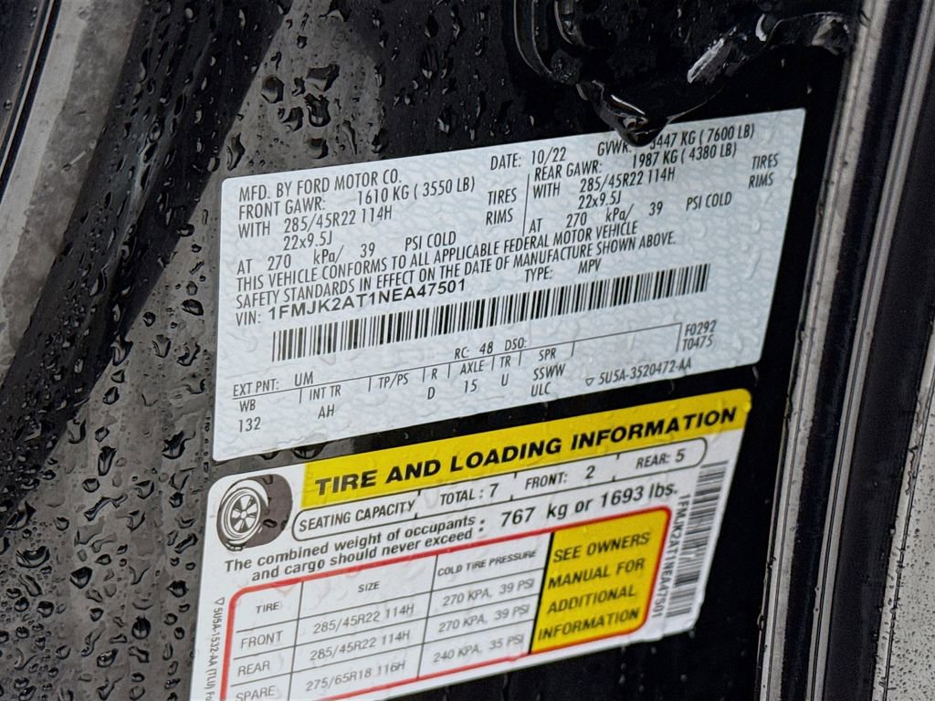 Certified 2022 Ford Expedition Max Limited image 35