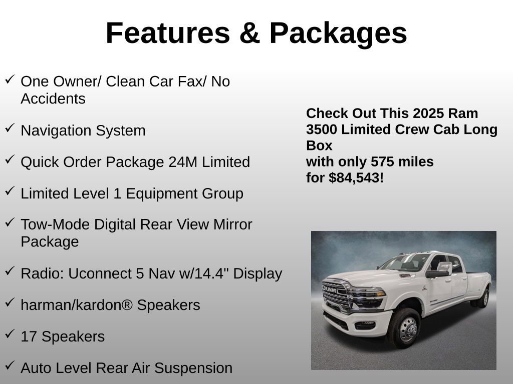 Used 2025 RAM 3500 Limited image 7