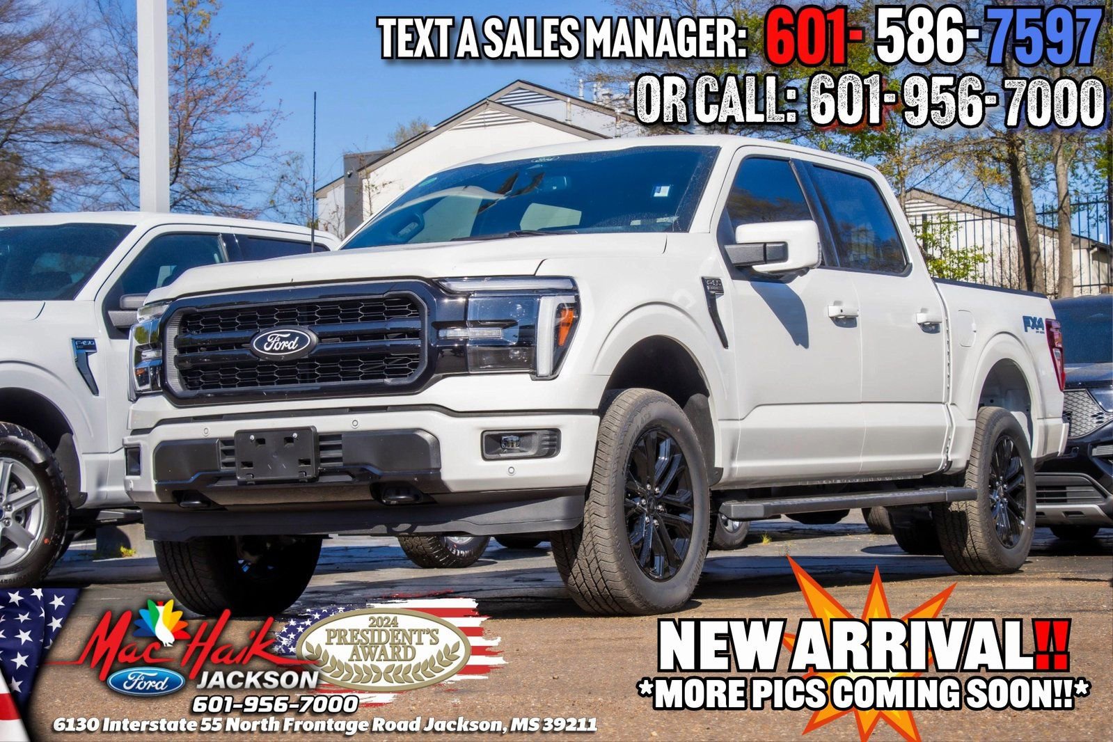 Certified 2025 Ford F150 Lariat w/ Equipment Group 502A High